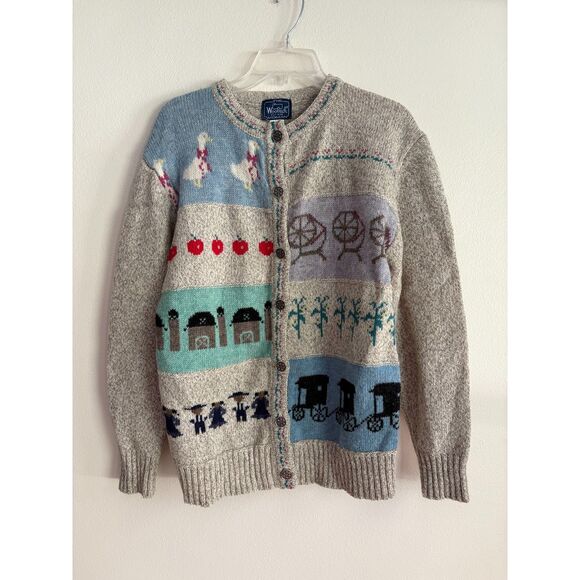 VTG Woolrich Grandma Cardigan - Picture 1 of 7